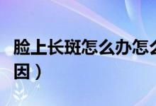 臉上長(zhǎng)斑怎么辦怎么清除（身上長(zhǎng)斑是什么原因）