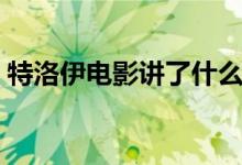 特洛伊電影講了什么（電影特洛伊內(nèi)容簡(jiǎn)介）