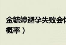 金毓婷避孕失敗會懷孕嗎（金毓婷避孕失敗的概率）
