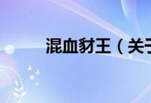混血豺王（關(guān)于混血豺王的介紹）