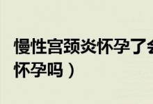 慢性宮頸炎懷孕了會(huì)影響嗎（慢性宮頸炎影響懷孕嗎）