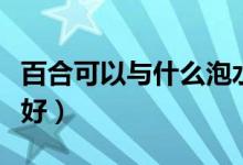 百合可以與什么泡水喝（百合與什么泡水喝最好）
