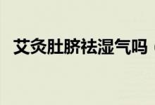 艾灸肚臍祛濕氣嗎（濕氣重艾灸肚臍好嗎）