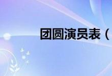團(tuán)圓演員表（電視劇團(tuán)圓介紹）