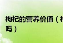 枸杞的營養(yǎng)價值（枸杞的這些營養(yǎng)價你都知道嗎）