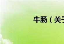 牛腸（關(guān)于牛腸的介紹）