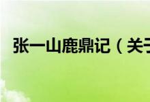 張一山鹿鼎記（關(guān)于張一山鹿鼎記的介紹）