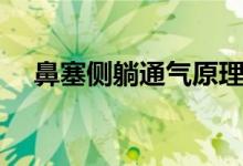 鼻塞側(cè)躺通氣原理（鼻塞的原理是什么）