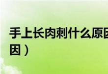 手上長(zhǎng)肉刺什么原因圖片（手上長(zhǎng)肉刺什么原因）