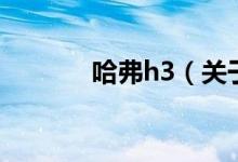 哈弗h3（關(guān)于哈弗h3的介紹）