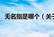 無名指是哪個（關于無名指是哪個的介紹）