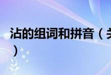 沾的組詞和拼音（關于沾的組詞和拼音的介紹）