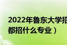 2022年魯東大學(xué)招生計(jì)劃及招生人數(shù)（各省都招什么專業(yè)）