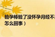 驗(yàn)孕棒驗(yàn)了沒懷孕月經(jīng)不來(lái)怎么辦（驗(yàn)孕棒沒懷孕不來(lái)月經(jīng)怎么回事）