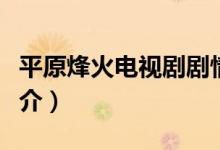 平原烽火電視劇劇情（平原烽火電視劇劇情簡介）