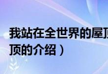 我站在全世界的屋頂（關(guān)于我站在全世界的屋頂?shù)慕榻B）