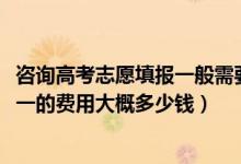 咨詢高考志愿填報(bào)一般需要多少錢（2022高考志愿填報(bào)一對一的費(fèi)用大概多少錢）