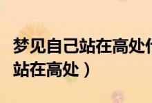 夢(mèng)見自己站在高處什么意思（為什么夢(mèng)見自己站在高處）