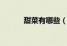 甜菜有哪些（關于甜菜的簡介）