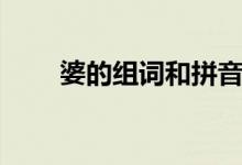 婆的組詞和拼音（婆的組詞有哪些）