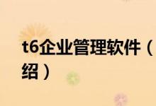 t6企業(yè)管理軟件（關(guān)于t6企業(yè)管理軟件的介紹）
