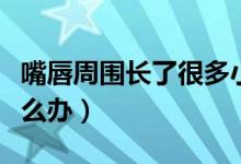 嘴唇周圍長(zhǎng)了很多小顆粒（陰嘴唇長(zhǎng)小顆粒怎么辦）
