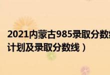 2021內(nèi)蒙古985錄取分數(shù)線（2022年985大學在內(nèi)蒙古招生計劃及錄取分數(shù)線）