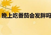 晚上吃番茄會發(fā)胖嗎（晚上吃番茄會發(fā)胖嗎）