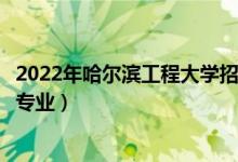 2022年哈爾濱工程大學(xué)招生計(jì)劃及招生人數(shù)（各省都招什么專業(yè)）