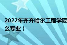 2022年齊齊哈爾工程學(xué)院招生計(jì)劃及招生人數(shù)（各省都招什么專業(yè)）