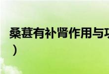 桑葚有補(bǔ)腎作用與功效嗎（桑葚對(duì)陰莖的好處）