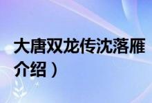 大唐雙龍傳沈落雁（關(guān)于大唐雙龍傳沈落雁的介紹）