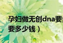 孕婦做無創(chuàng)dna要多少錢（孕婦做無創(chuàng)DNA要多少錢）