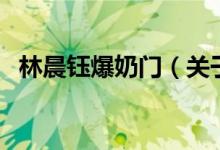 林晨鈺爆奶門（關(guān)于林晨鈺爆奶門的介紹）