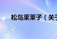 松島萊萊子（關于松島萊萊子的介紹）