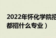 2022年懷化學(xué)院招生計劃及招生人數(shù)（各省都招什么專業(yè)）