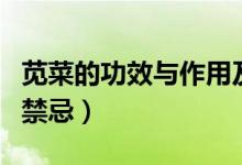 莧菜的功效與作用及圖片大全（莧菜的功效與禁忌）