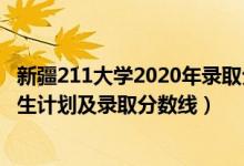 新疆211大學(xué)2020年錄取分?jǐn)?shù)線（2022年211大學(xué)在新疆招生計(jì)劃及錄取分?jǐn)?shù)線）