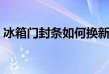 冰箱門封條如何換新（冰箱門封條怎樣換新）