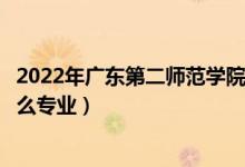 2022年廣東第二師范學(xué)院招生計劃及招生人數(shù)（各省都招什么專業(yè)）