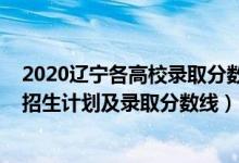 2020遼寧各高校錄取分數(shù)線（2022年全國各大高校在遼寧招生計劃及錄取分數(shù)線）