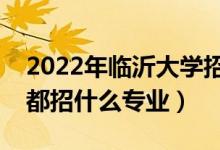 2022年臨沂大學(xué)招生計(jì)劃及招生人數(shù)（各省都招什么專業(yè)）