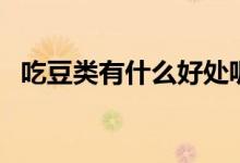 吃豆類有什么好處呢（吃豆類有什么好處）
