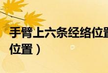 手臂上六條經(jīng)絡(luò)位置圖高清（手臂上六條經(jīng)絡(luò)位置）