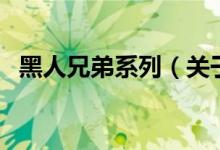 黑人兄弟系列(關于黑人兄弟系列的介紹)