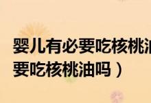 嬰兒有必要吃核桃油和亞麻籽油嗎（嬰兒有必要吃核桃油嗎）