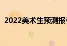 2022美術(shù)生預(yù)測(cè)報(bào)考軟件（哪個(gè)比較不錯(cuò)）