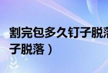 割完包多久釘子脫落過(guò)程圖片（割完包多久釘子脫落）
