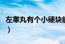 左睪丸有個(gè)小硬塊能掉嗎（左睪丸有個(gè)小硬塊）