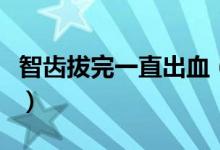 智齒拔完一直出血（智齒拔完一直出血怎么辦）